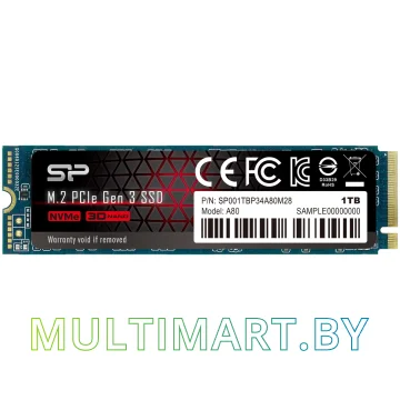 SSD диск Silicon-Power P34A80 1TB (SP001TBP34A80M28)